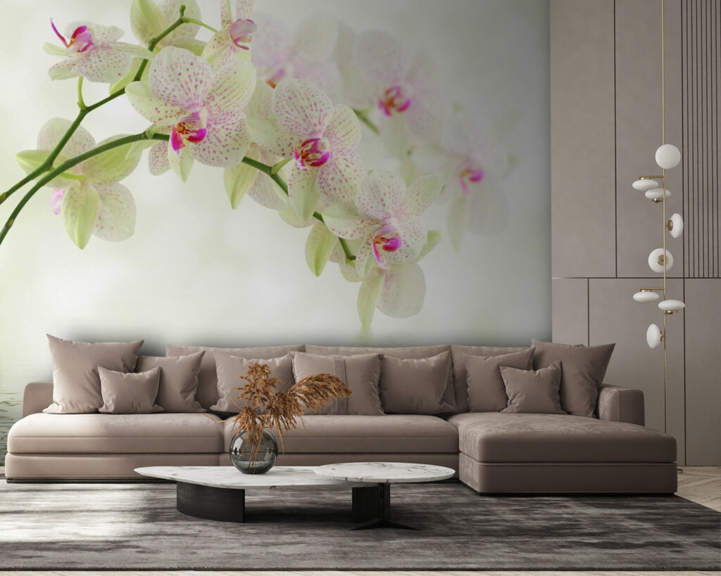 Pale orchid over water — interior 4