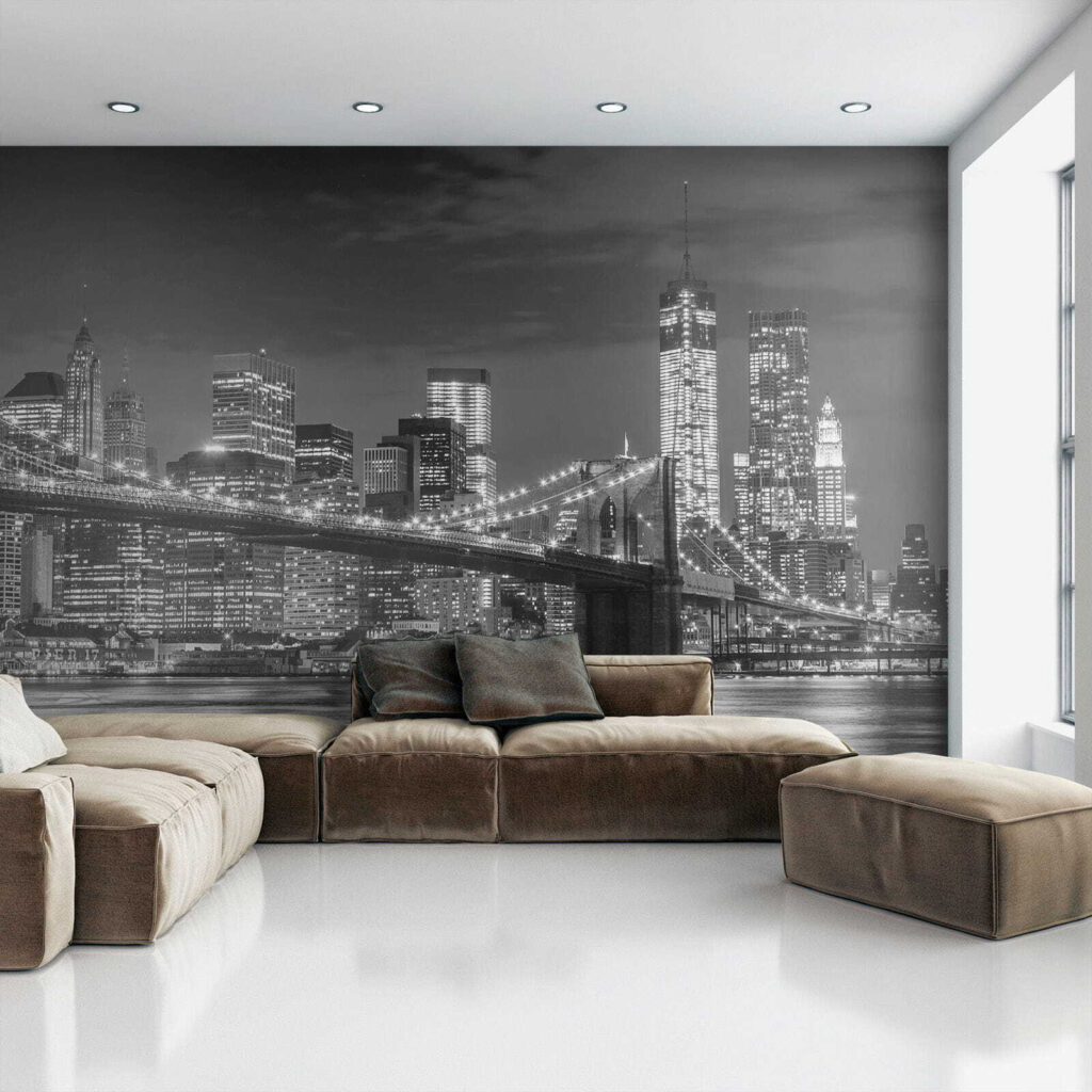 Night bridge in greys — interior 4