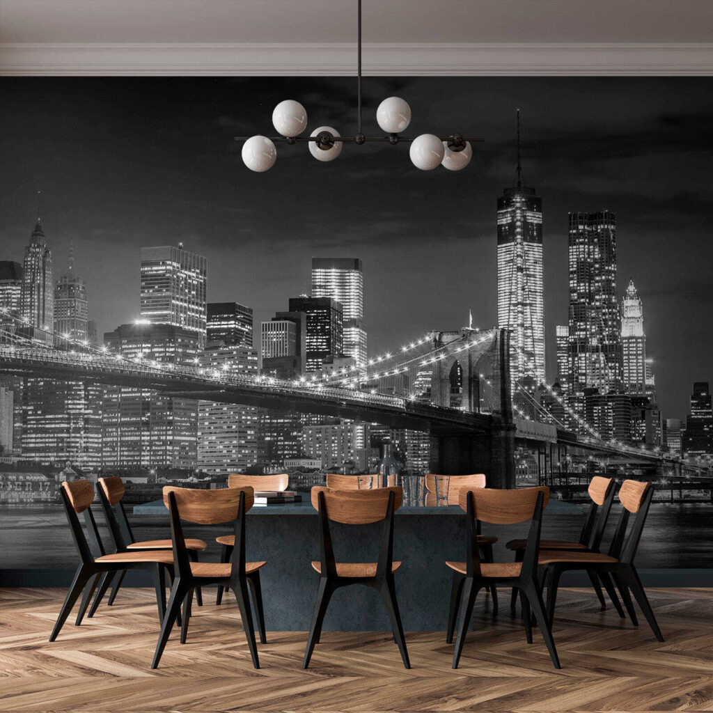 Night bridge in greys — interior 7