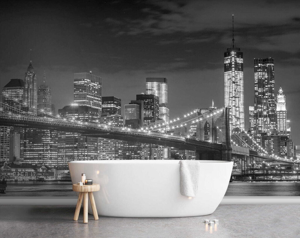 Night bridge in greys — interior 8