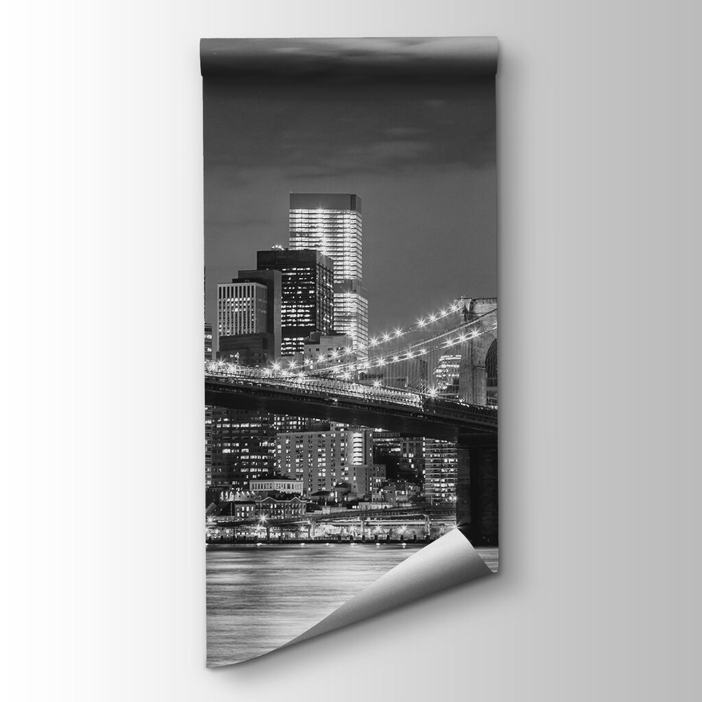 Night bridge in greys — product view