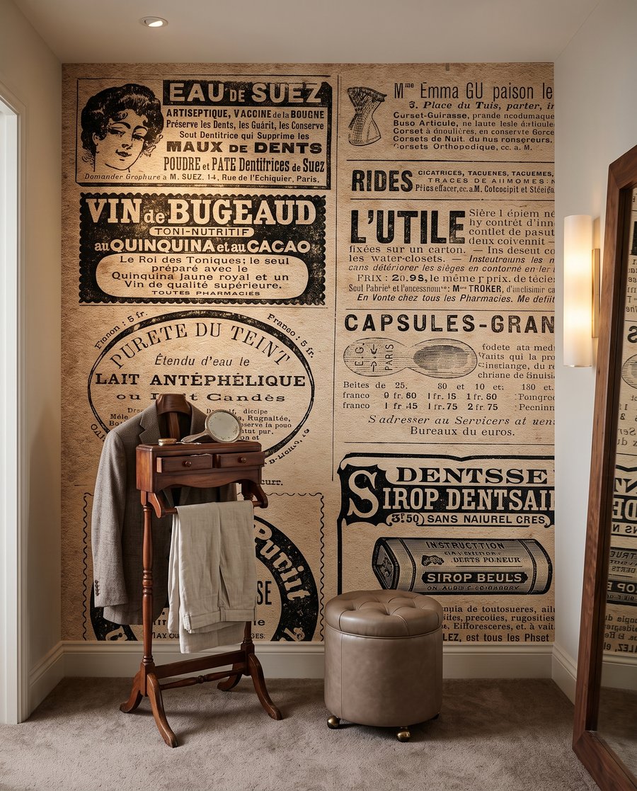 Vintage Newsprint — interior 8