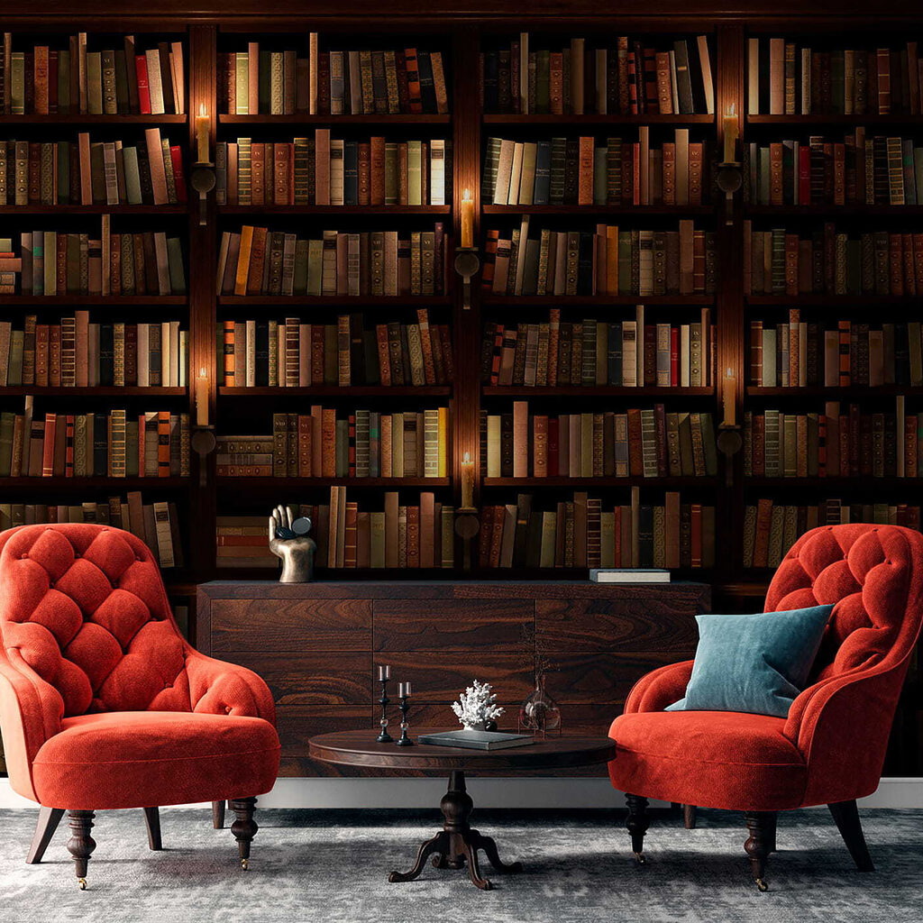 Library Wall — interior 4
