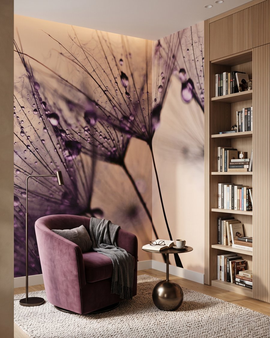Dew on Dandelions — interior 1