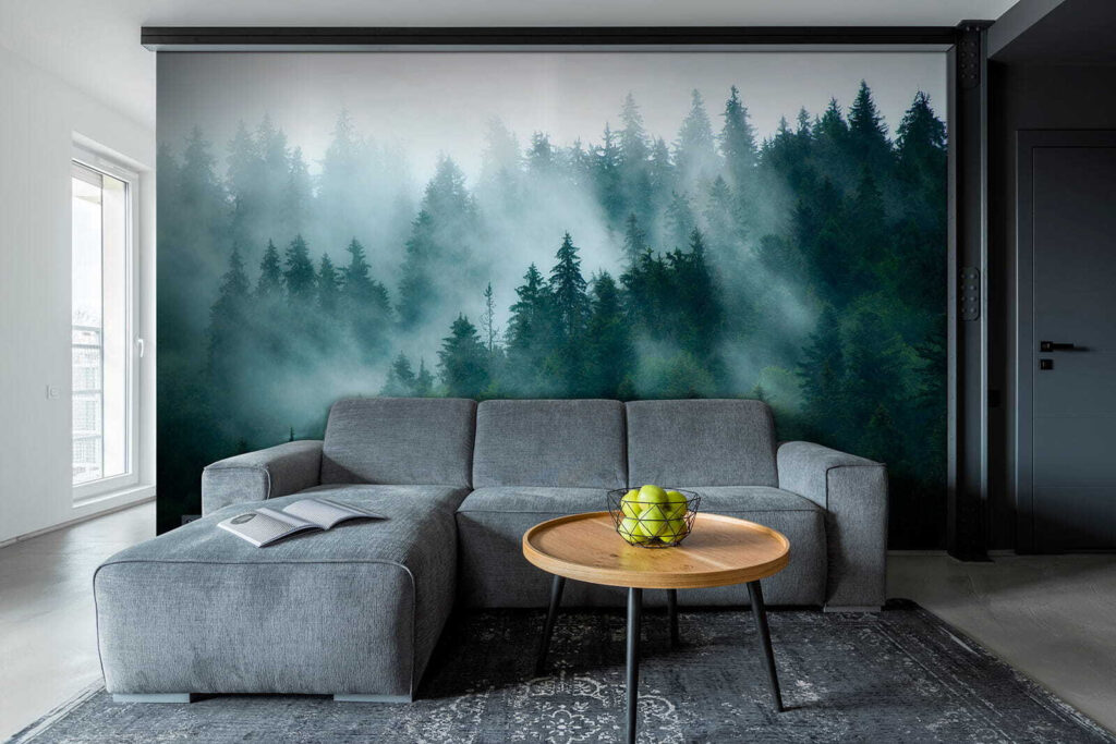 Forest in the Clouds in an interior