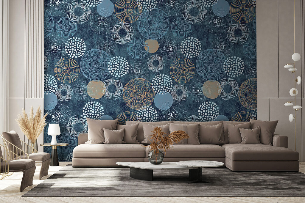 Patterned Circles — interior 2