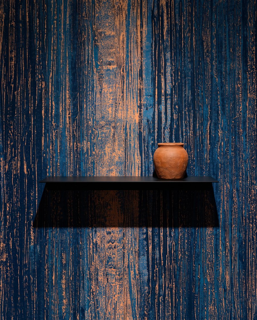 Indigo Grain — detail