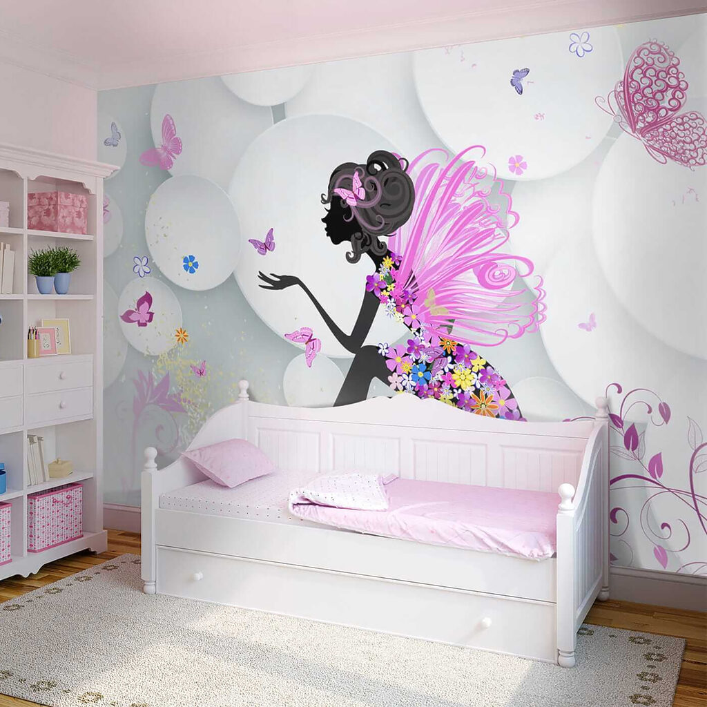 Fairy between white circles — interior 10