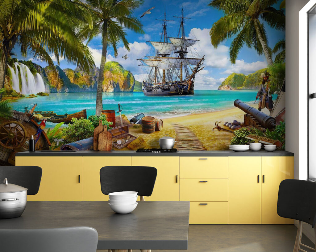 Pirate's Hidden Cove in an interior