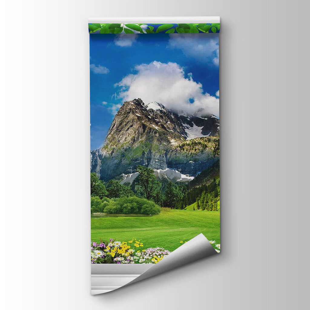 Mountain meadow view — product view