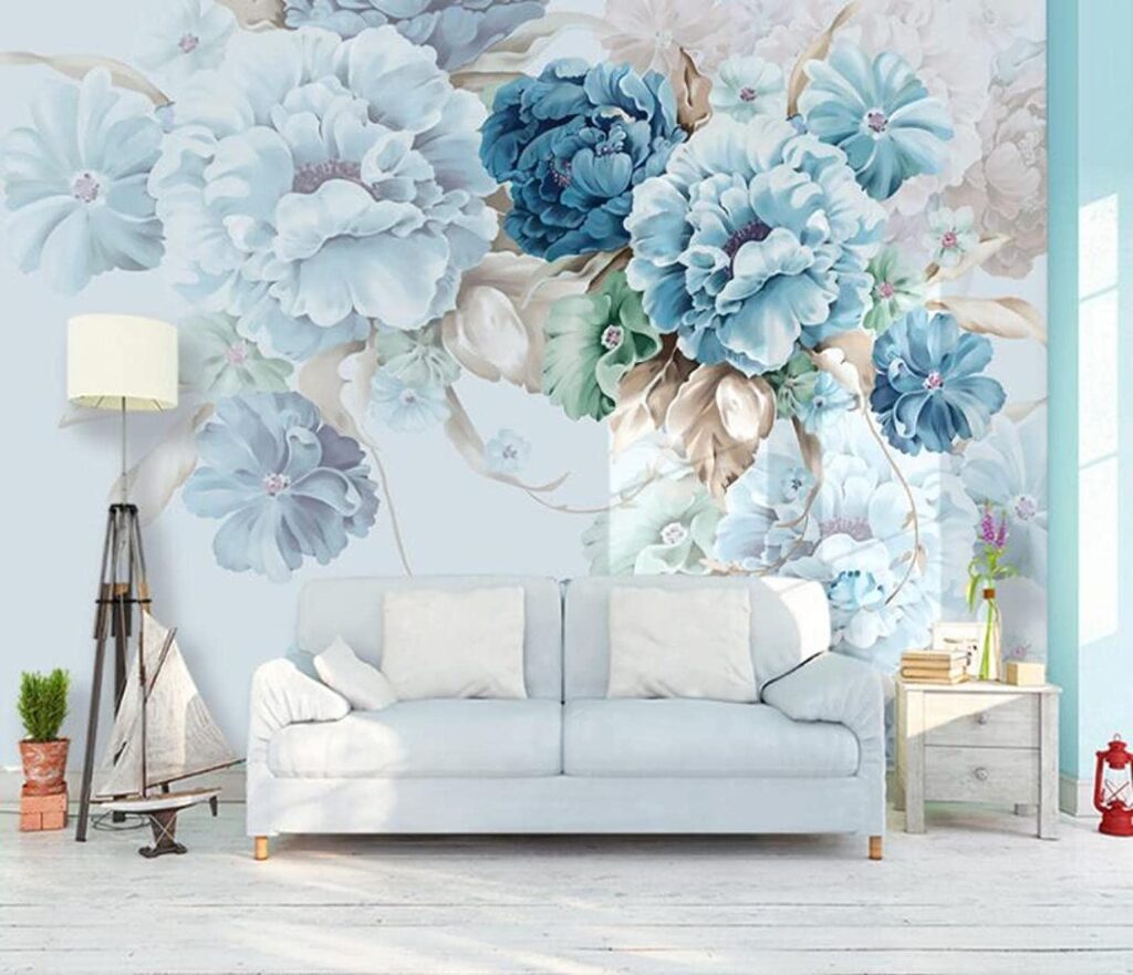 Sky Blue Bouquet — interior 1