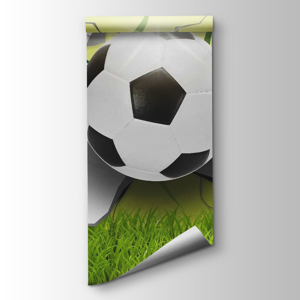 Football through a wall — product view