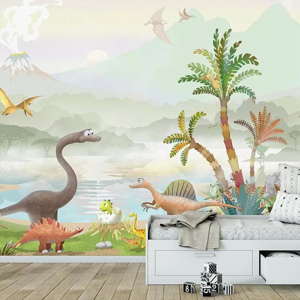 Dinosaur Lake in an interior