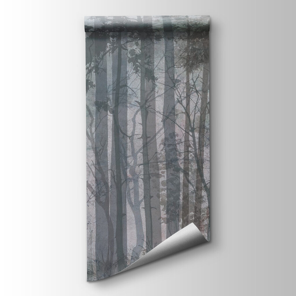 Grey-blue forest trunks — product view
