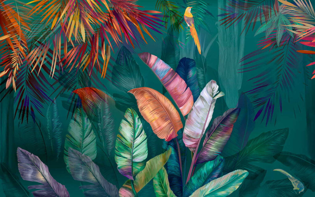 Tropical Kaleidoscope — full design