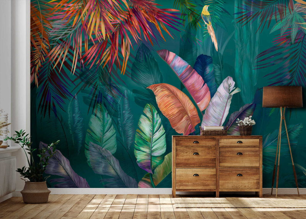 Tropical Kaleidoscope in an interior