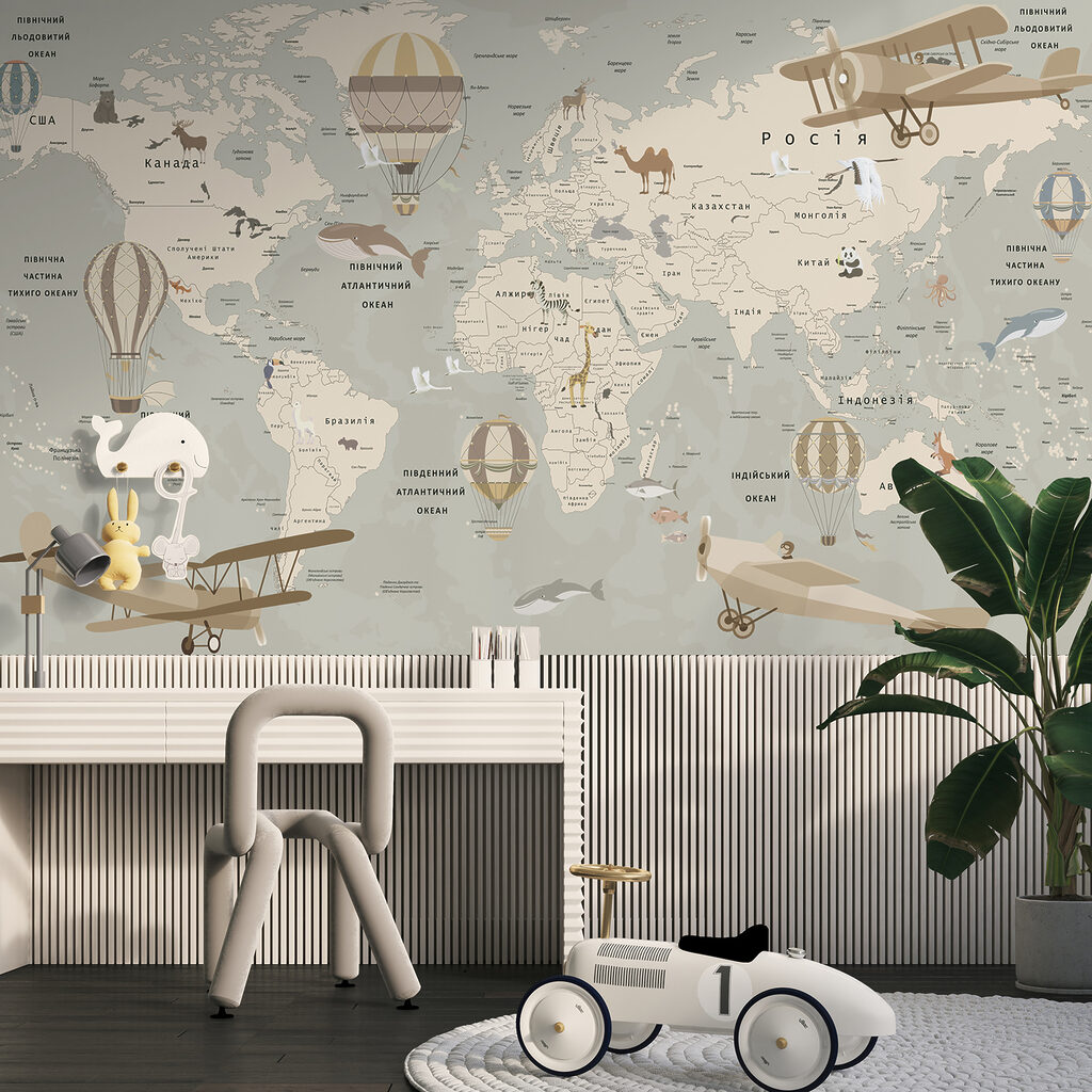 Airborne World Adventure — interior 2