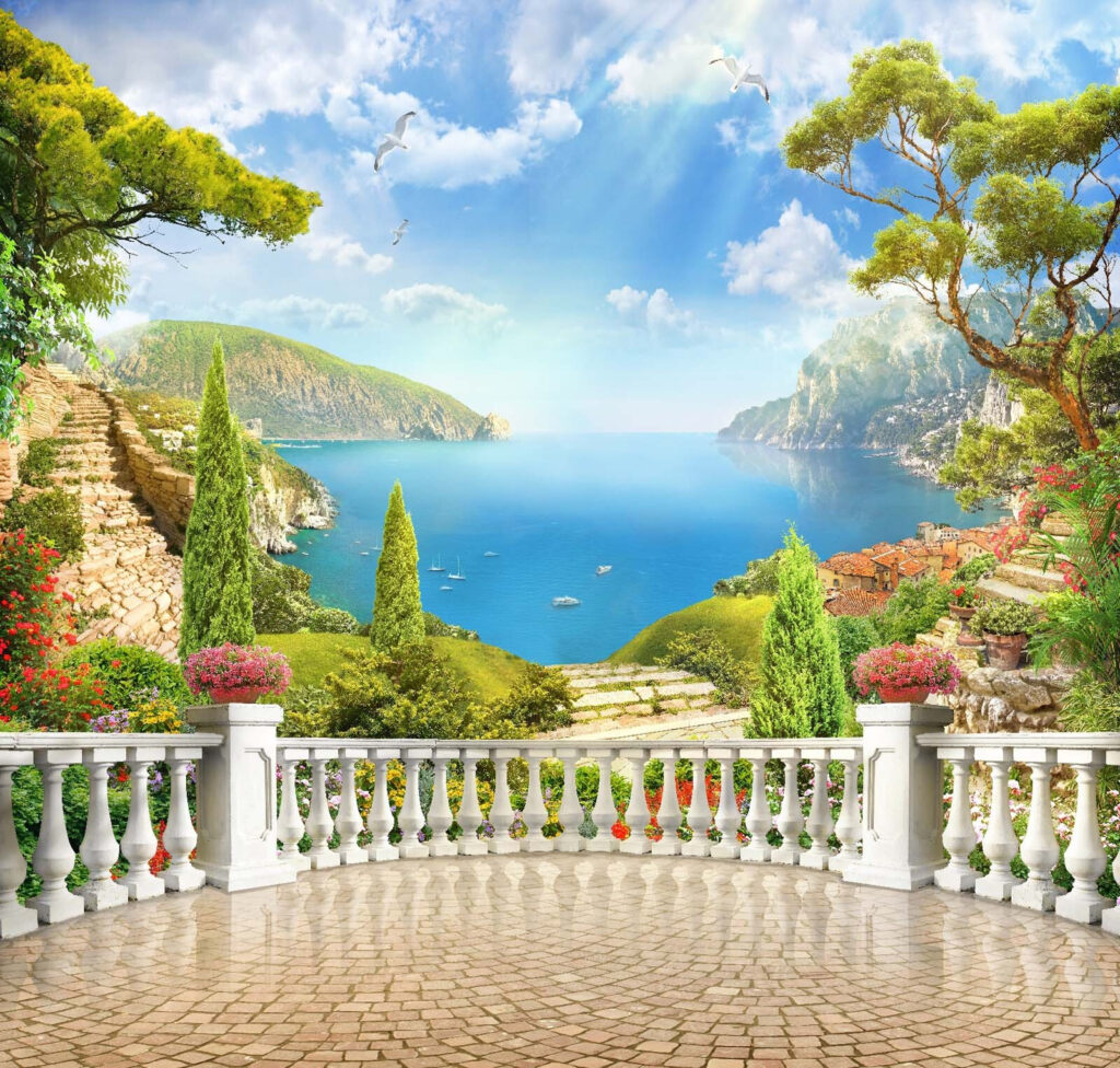 Terrace by the Sea — full design