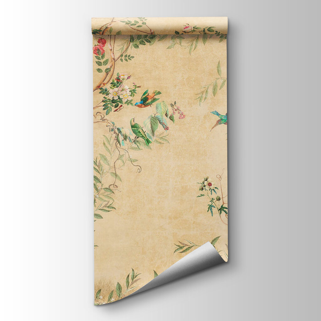 Birds among blossoming trees — product view