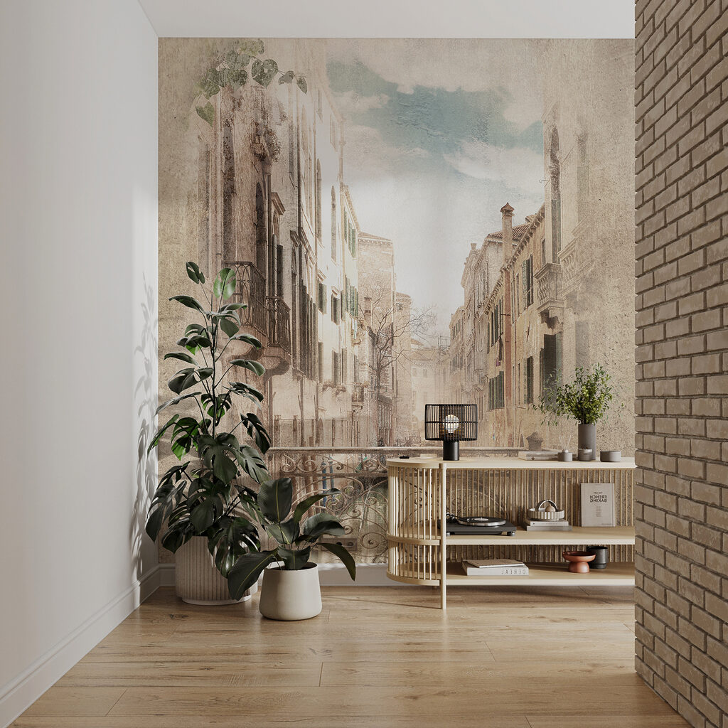 City balcony in watercolour — interior 5