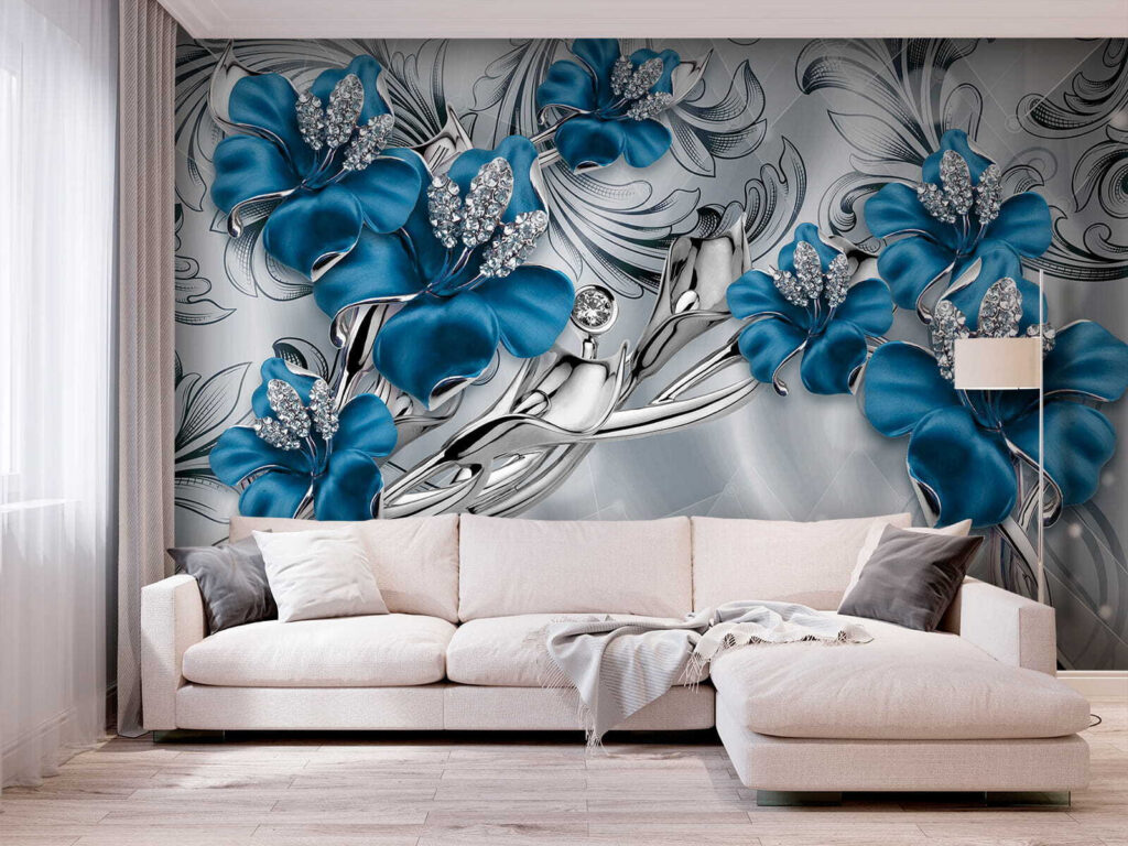 Ornamental Blooms in an interior