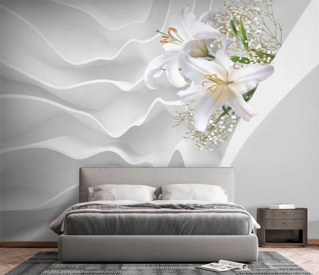 Lilies in Flow — interior 3