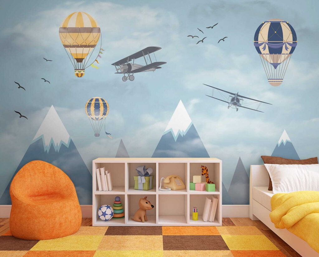 Flight Over the Peaks — interior 2