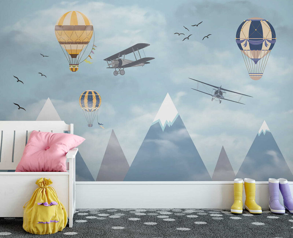 Flight Over the Peaks — interior 4