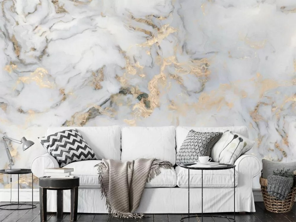 Marble Current in an interior