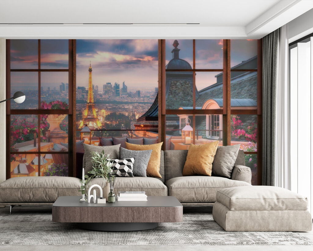 Paris from a window — interior 5