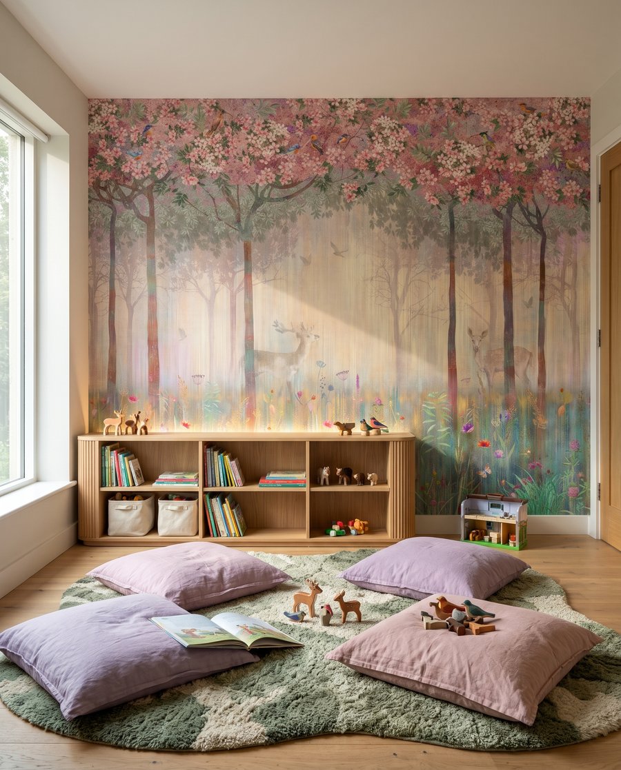 Blossom Woodland in an interior