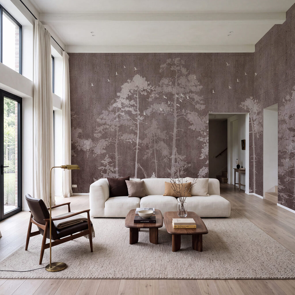 Pines on Plaster — interior 1