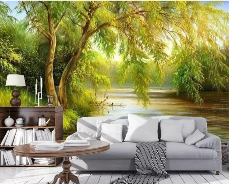 Willow River in an interior