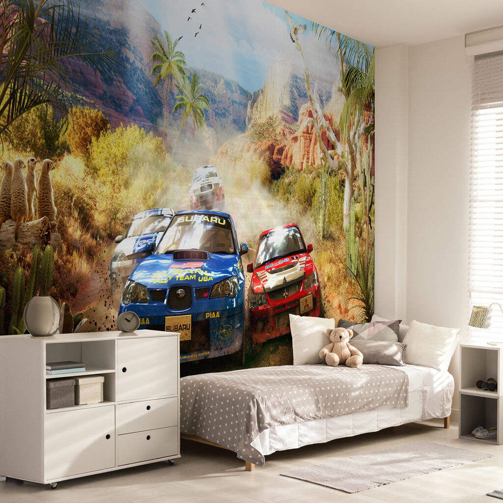Rally cars racing — interior 6