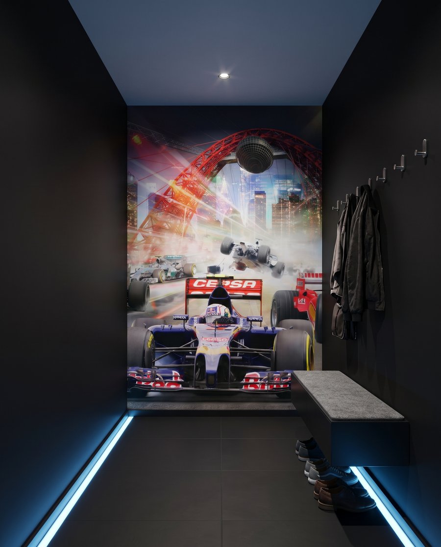 Race Night in an interior