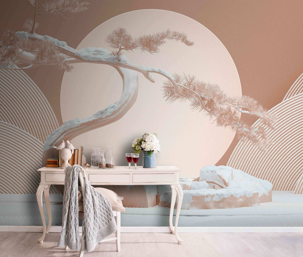 Tree before the sun — interior 2