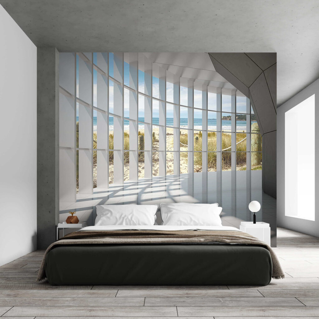 Light through tall windows — interior 3