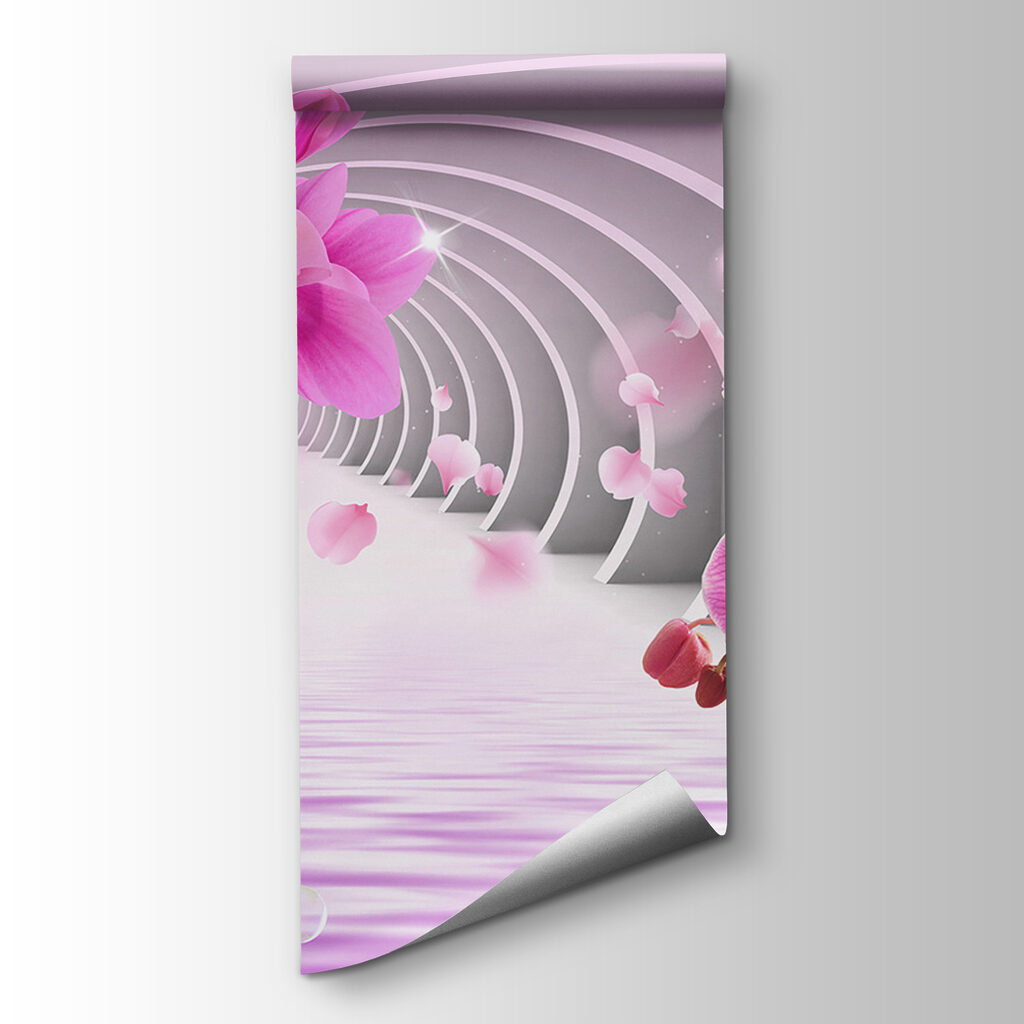 Orchids along arches — product view