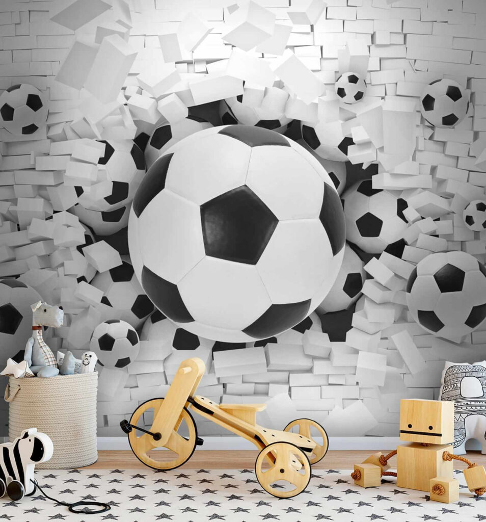 Football Through the Wall — interior 3
