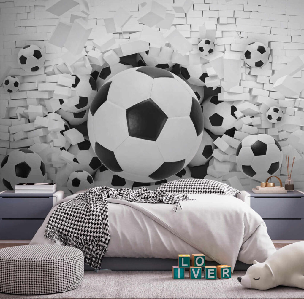 Football Through the Wall — interior 4