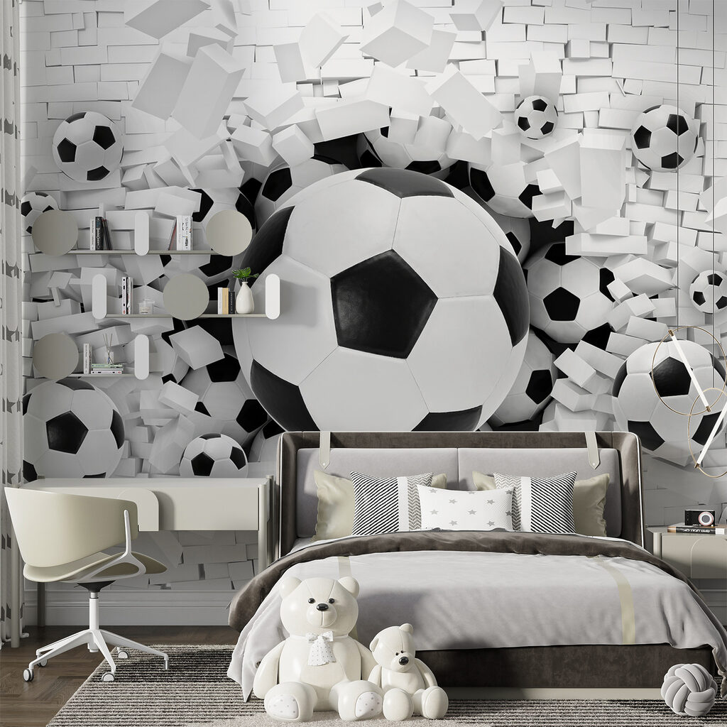 Football Through the Wall — interior 9