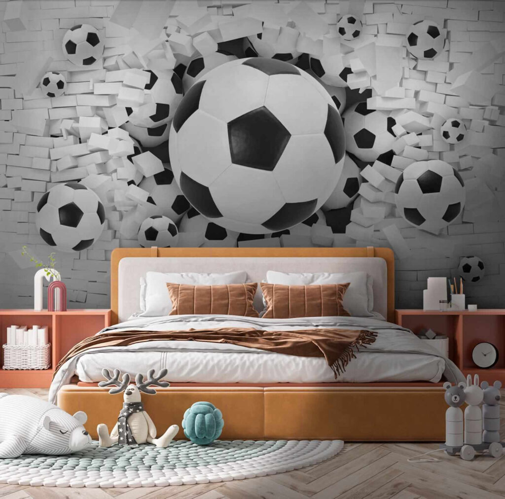 Football Through the Wall — interior 5