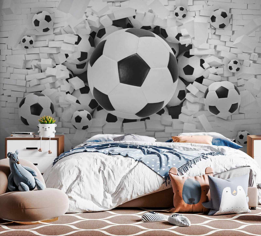 Football Through the Wall — interior 6
