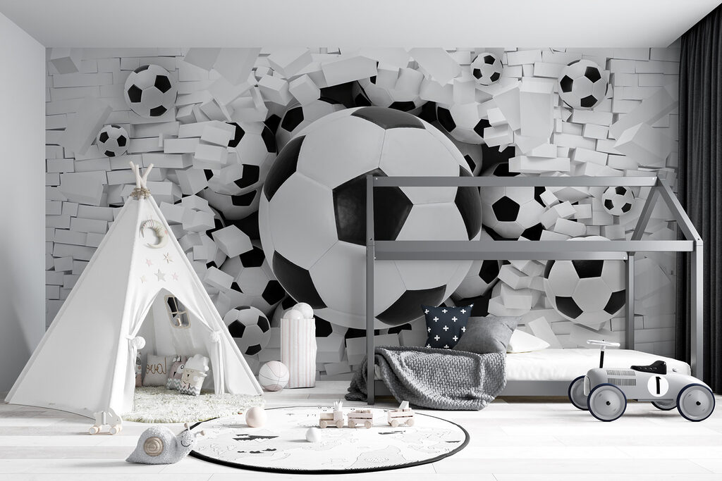 Football Through the Wall — interior 10