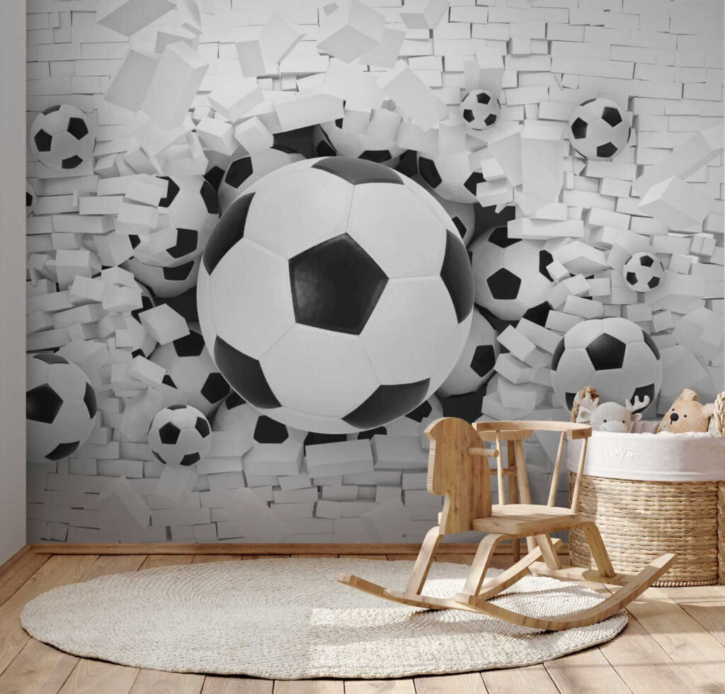 Football Through the Wall — interior 7