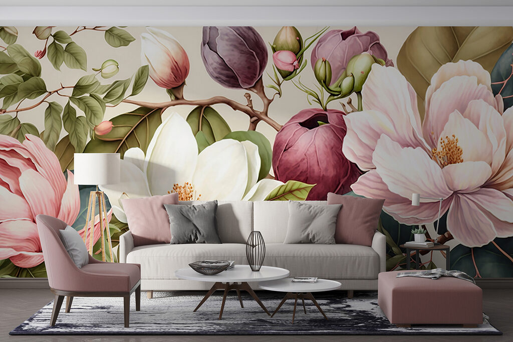 Magnolias close together — interior 4