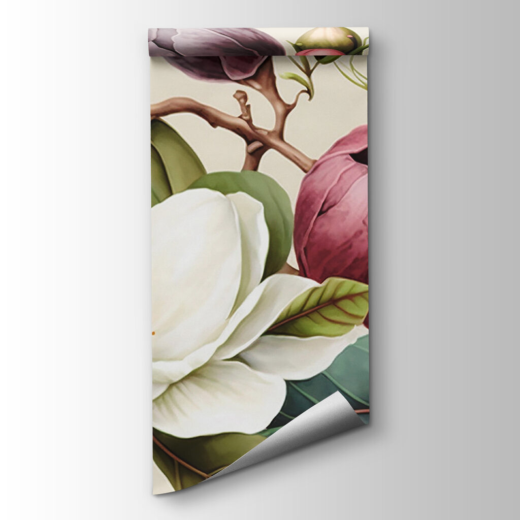Magnolias close together — product view