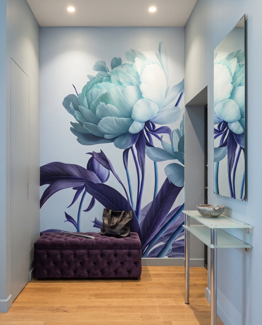 Peony Portrait in an interior