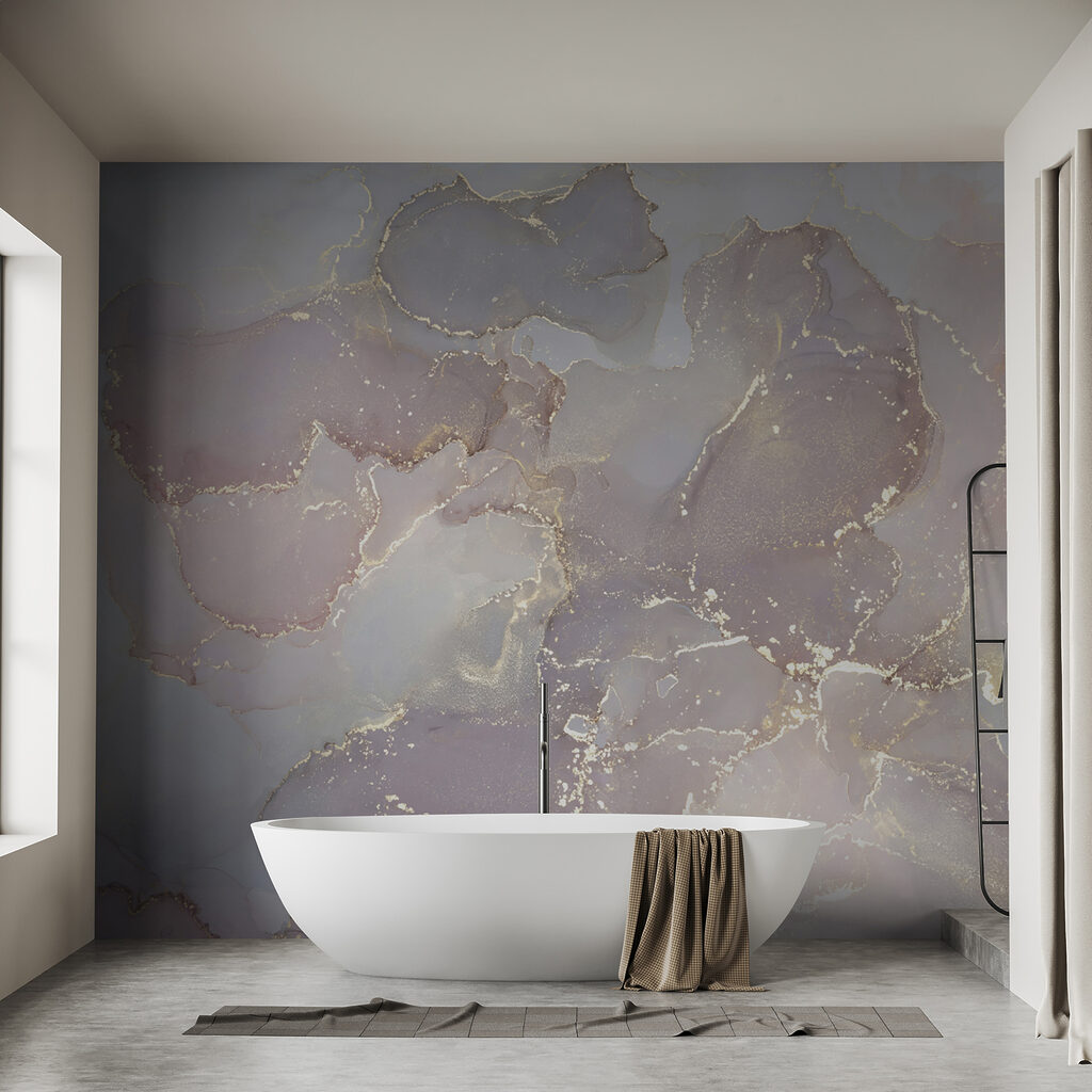 Pink fields, light veins — interior 4