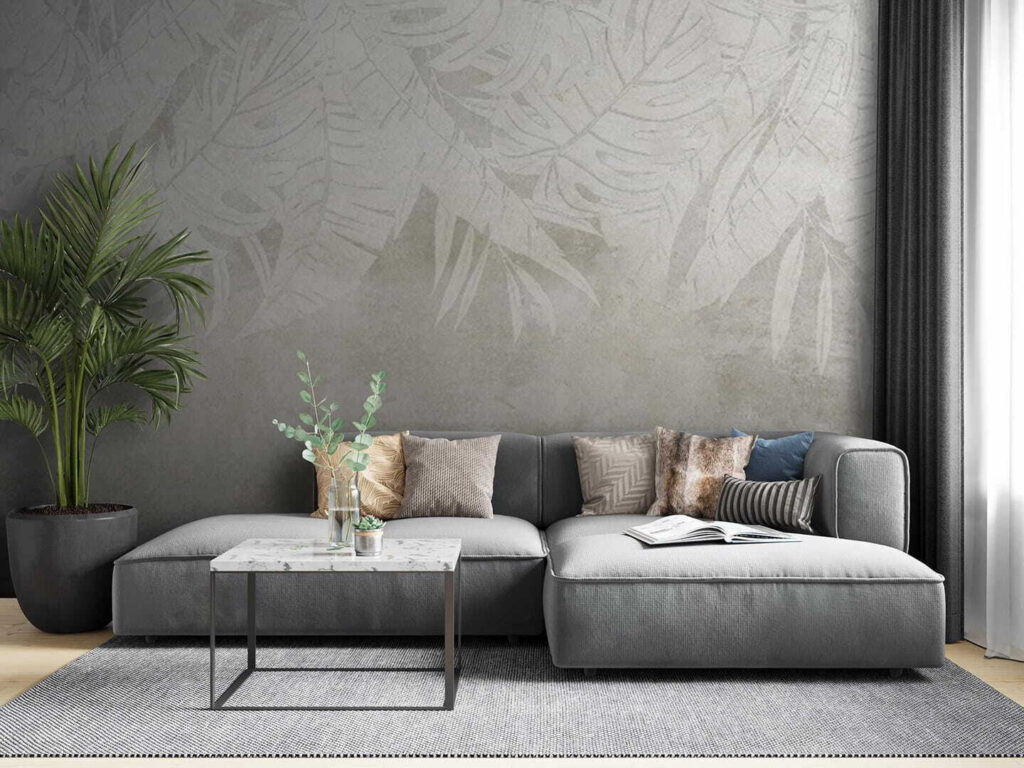 Leaf Impressions on Plaster — interior 2